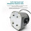 Lab Vibrator Round Lab Equipment Shaker Oscillator Heavy Duty Platform Roundness Vibrator Plaster EU Plug 3