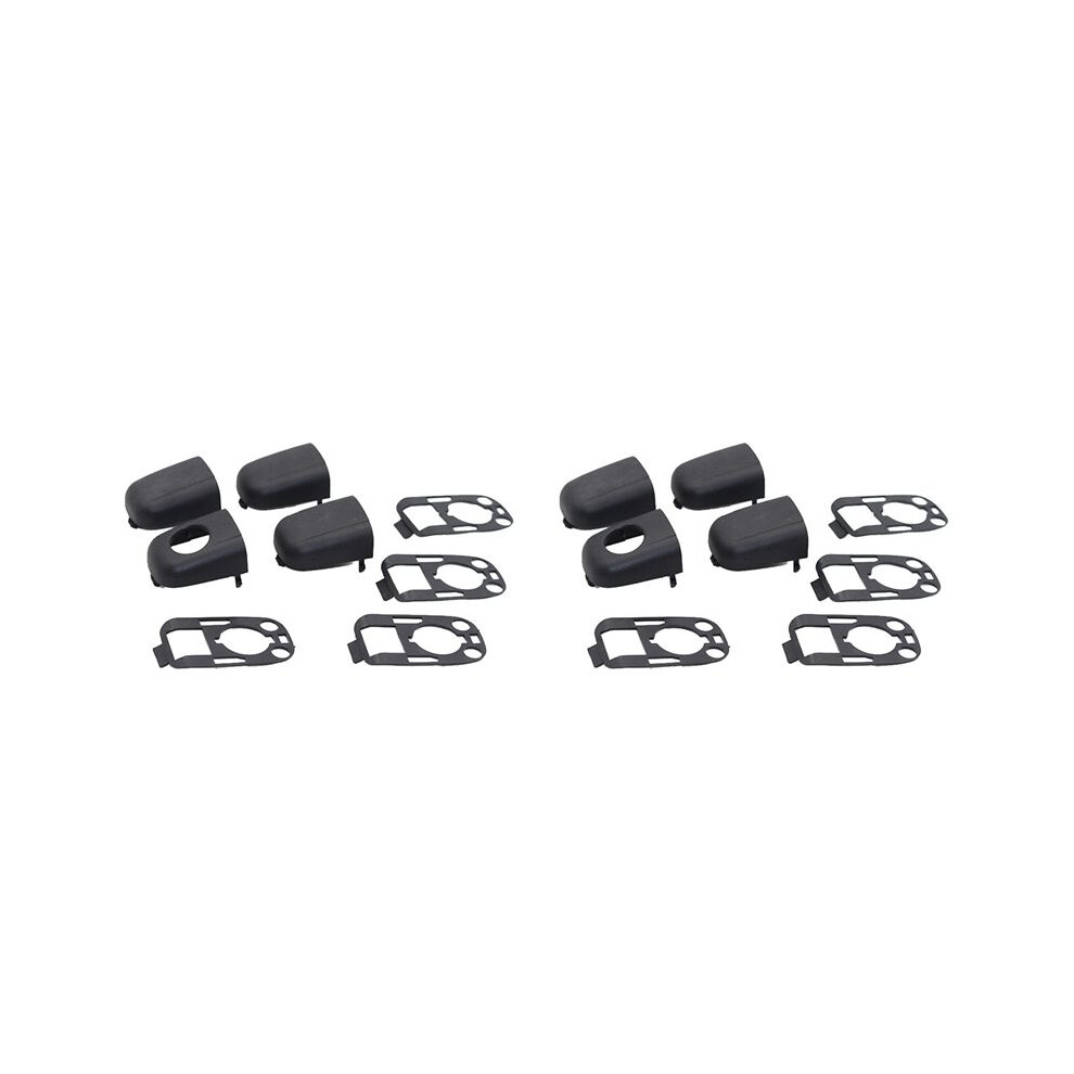 2X Car Door Handle End Cap Trim Kit With Stopper 9101Aa For 307 C2 C3 6033787923440