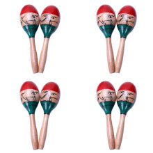 4 Accoppiare il  Giocattolo Educativo Musicale Durevole di Maracas di 25Cm del Giocattolo Educativo per I Bambini Maraca Dei Bambini