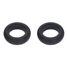 2X Replacement 200x50 Solid Tyre for Electric Scooter, 8-Inch Electric Scooter Rear Wheel,Enhanced Traction
