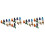 Fingerplockar, Medium, Platta Tumpetare, Celluloidgitarr Fingerplockar (48 Delar Pekfingerval) 1