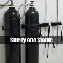 Soporte para Tanque de Propano, Soporte de Pared para Cilindro de Gas, Soporte para Cilindro de Gas, Soporte para Tanque de Propano con Tornillos