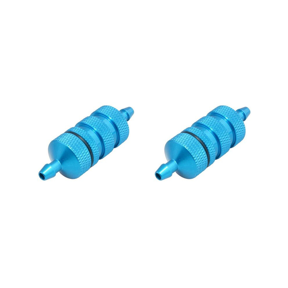 2X Aluminum Alloy Fuel Filter Nitro Engine Parts 80118 Fuel Tank Spare Parts For Hsp 1/8 Rc Model Car Redcat Himoto Hpi 6031891311238