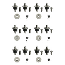 12x Metal Differential and Gear Set for SCY 16101 16102 16103 16201 Pro 1/16 Brushless RC Car Upgrades Parts Accessories