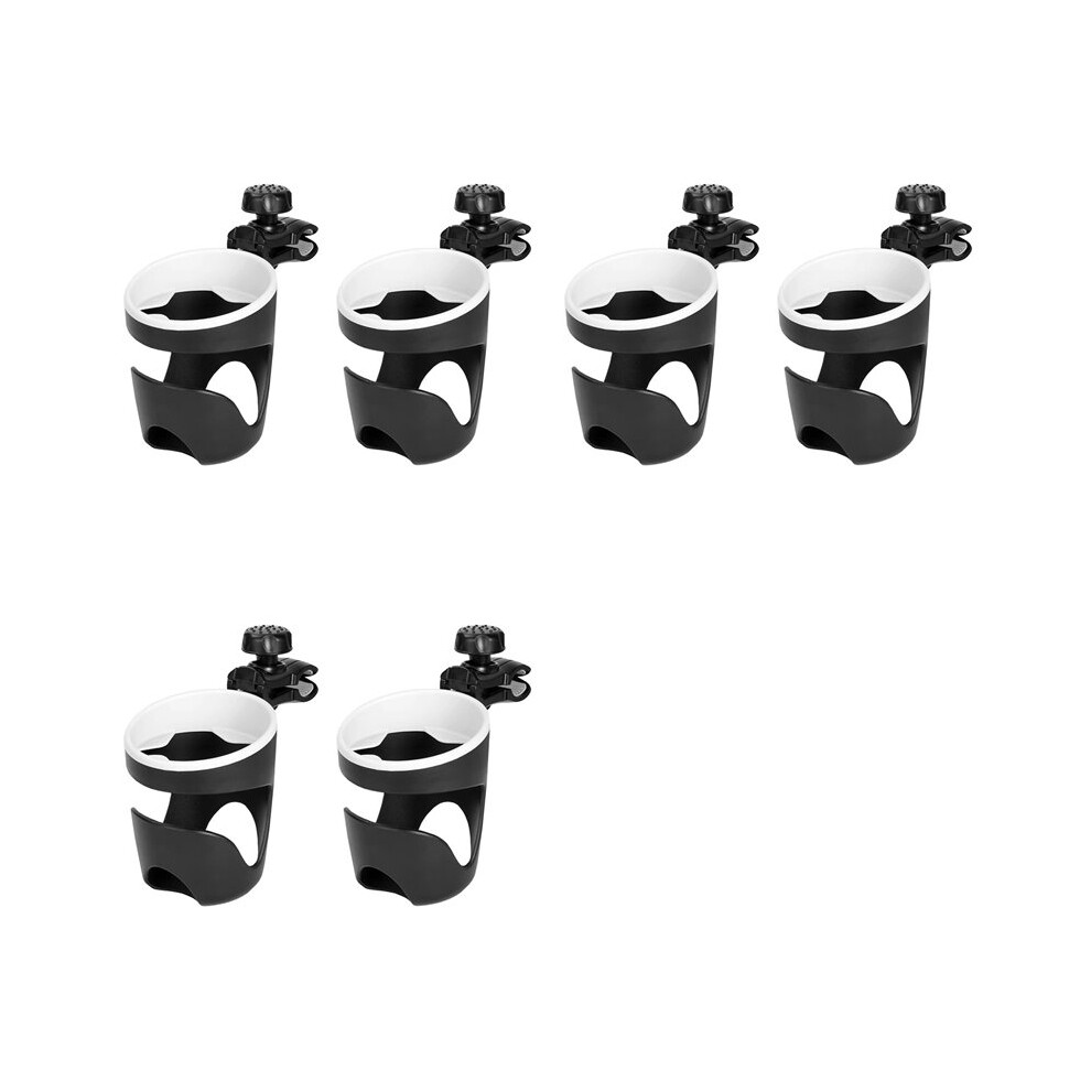 Boat Rail Cup Holder Universal Drinks Holders 360 Degree Rotation Adjustable Clamp Boat Drink Holder,6Pcs 6034261342740