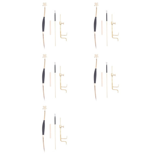 5X Brass Violin Luthier Tools Kit Violin Sound Post Set Sound Post Installation Tool,Violin Making Repair Tools