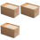 3X Multi-Functional Closet Organizer,Steel Ring Storage Box, Fabric Folding Bedroom Wardrobe Clothes Storage Box A 1