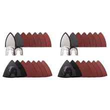 208Pcs Oscillating Tool Detail Sanding Pads, 4Pcs Triangle Sanding Pads and 4Pcs Finger Sanding Pad, 200Pcs Sandpaper