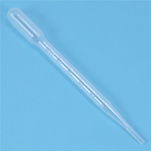 50pcs 3ML Disposable Plastic Eye Dropper Set Transfer Graduated Pipettes