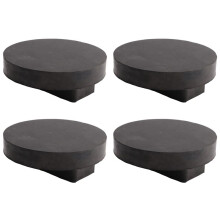 4X Jack Jacking Point Pad Lifting Support Hard Rubber for   UK Rubber Jacking Point Jack Pad Adaptor