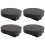 4X Jack Jacking Point Pad Lifting Support Hard Rubber for   UK Rubber Jacking Point Jack Pad Adaptor 2