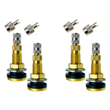 4X TR618A Tire Valve Stems,Tubeless Air Liquid Tractor Valve Stems for Tubeless Tires, Industrial Agricultural Wheels