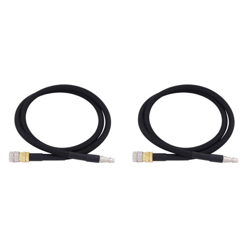 2X Linha Remota da Mangueira de Ar FLEX de Airsoft HPA SLP com (EUA) Foster QD 40 Polegadas de Baixa PressãO MAX 300 PSI
