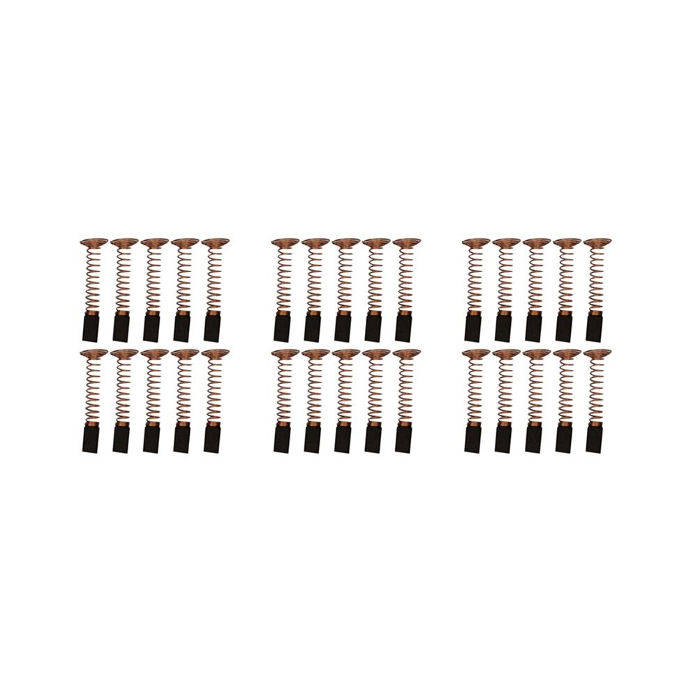 30Pcs Carbon Brush Motor For 3000 200 Brush Repairing Part For Electric Rotary Motor Tools 6032481352594