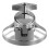2X Bass Drum Mount Bracket Chrome Floor Drum Leg Bracket for Percussion Instrument Accessories 4