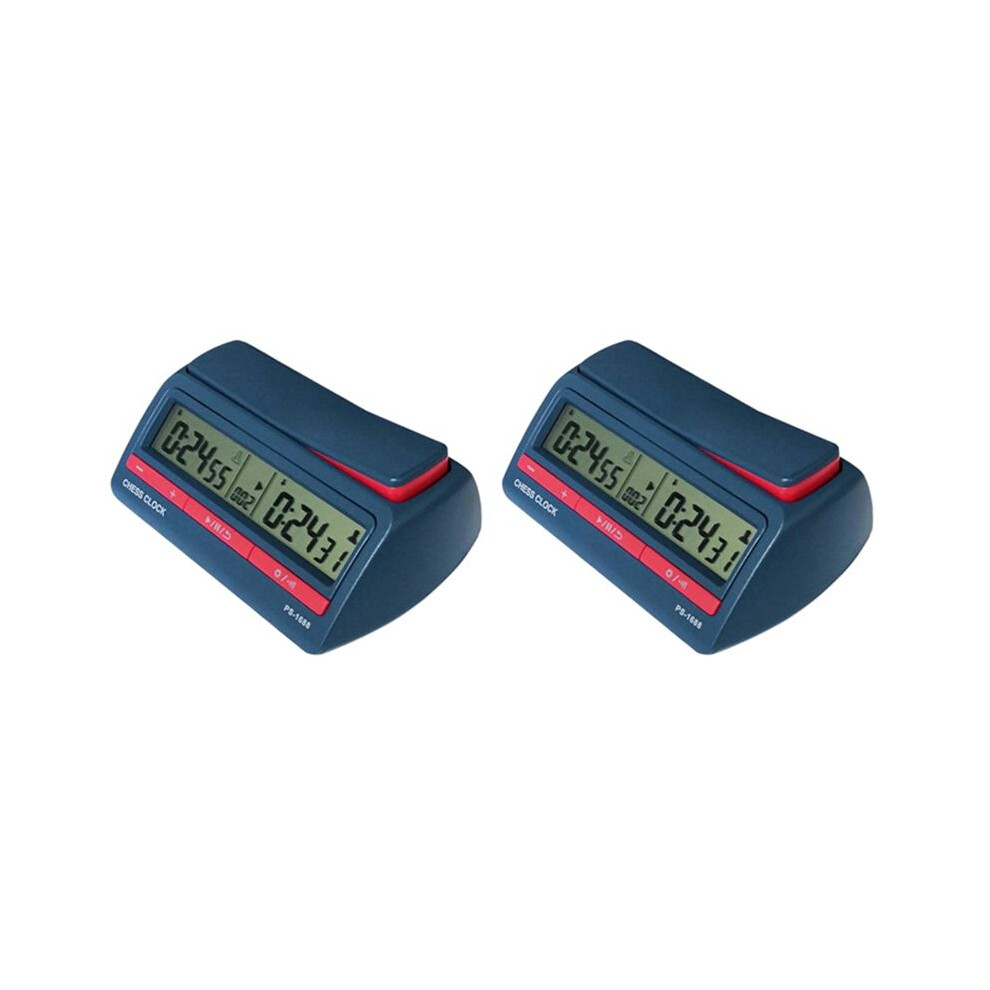 Semoic 2X Advanced Chess Digital Timer Chess Clock Count Down Board Game Clock