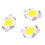 30 PCS IC LED Bulb Warm White 10W 3200K 800LM 9 - 12V 8