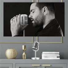 16Pcs Retro Microphone Props Model Vintage Microphone Antique Microphone Toy Microphone Stage Table Decor,Silver