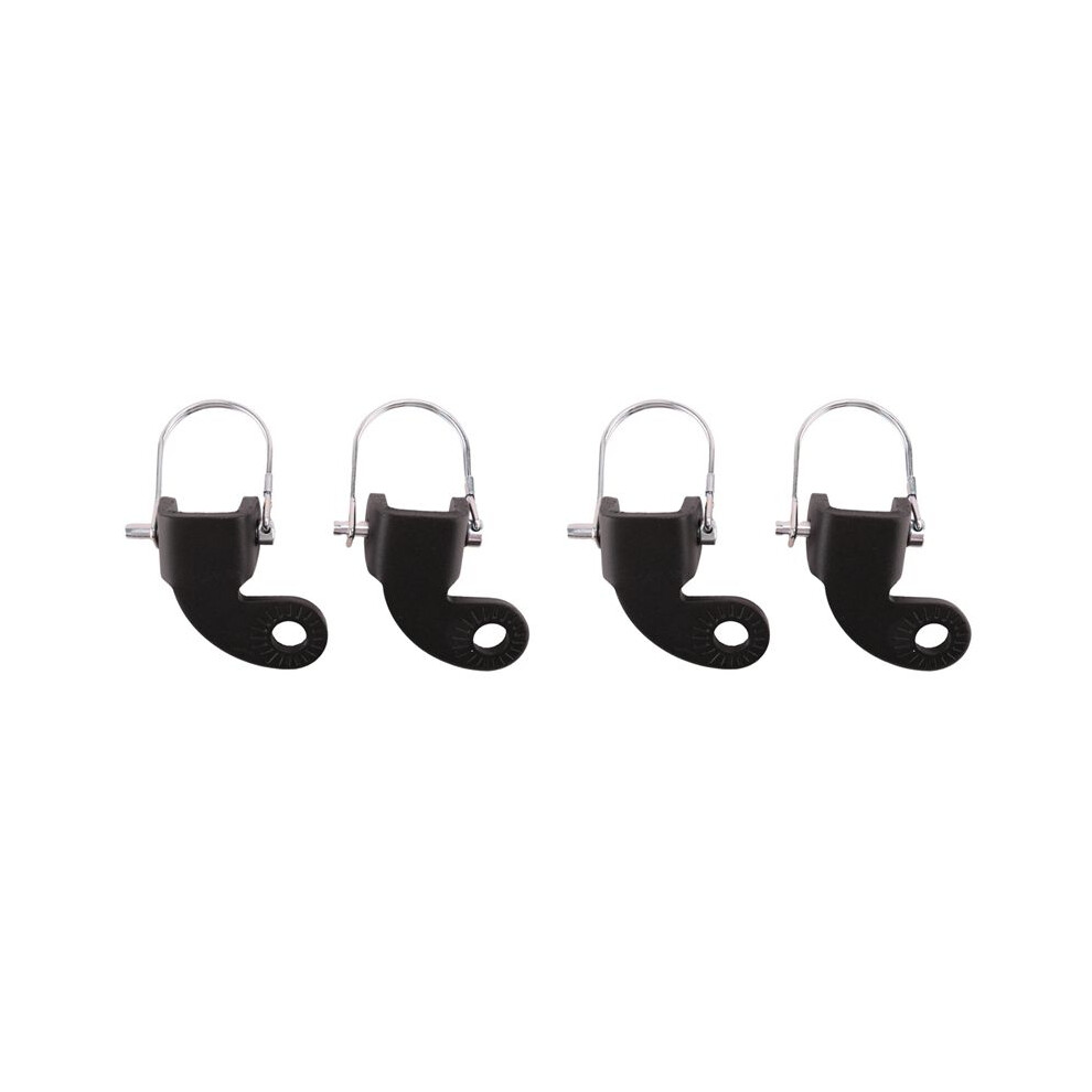 4 Pcs 12Mm Hitch For Burley Bike Trailers Replacement-Bicycle Trailer Hitch Coupler Attachment-Replacement Connector Brecantia