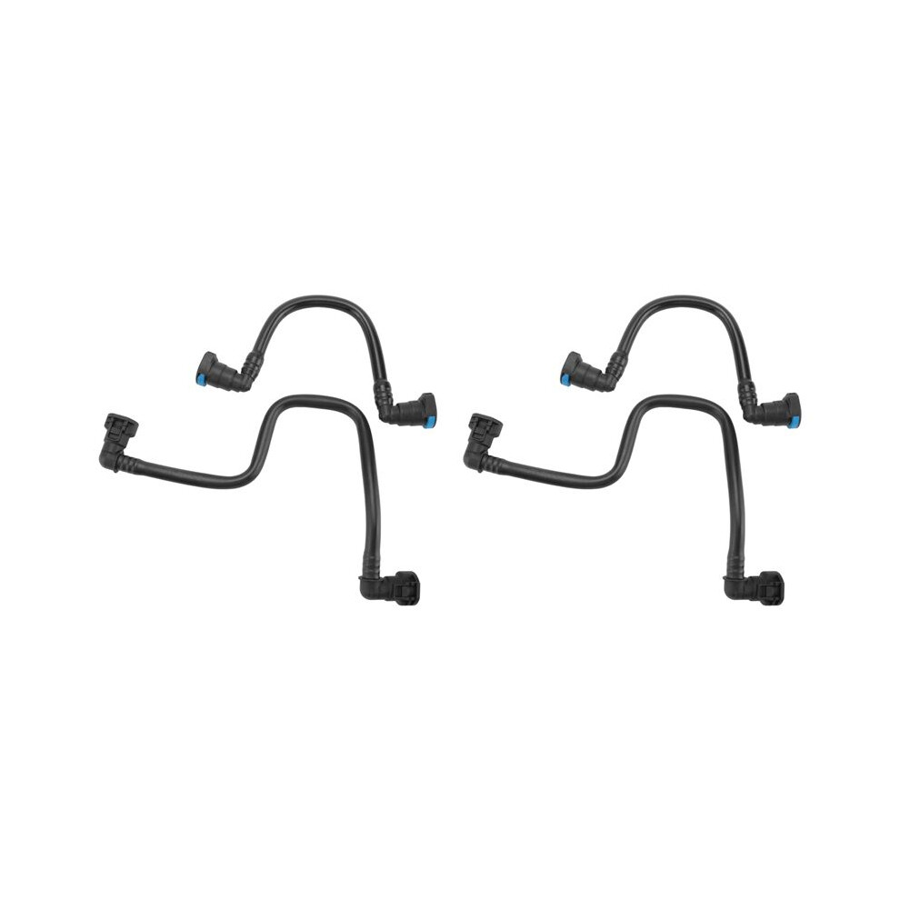2X 31319277 31319278 Engine Coolant Hose Thermostat Coolant Breather Pipe For S60 S80 V70 Xc60 2011-2015 B420t Black 6031896144671