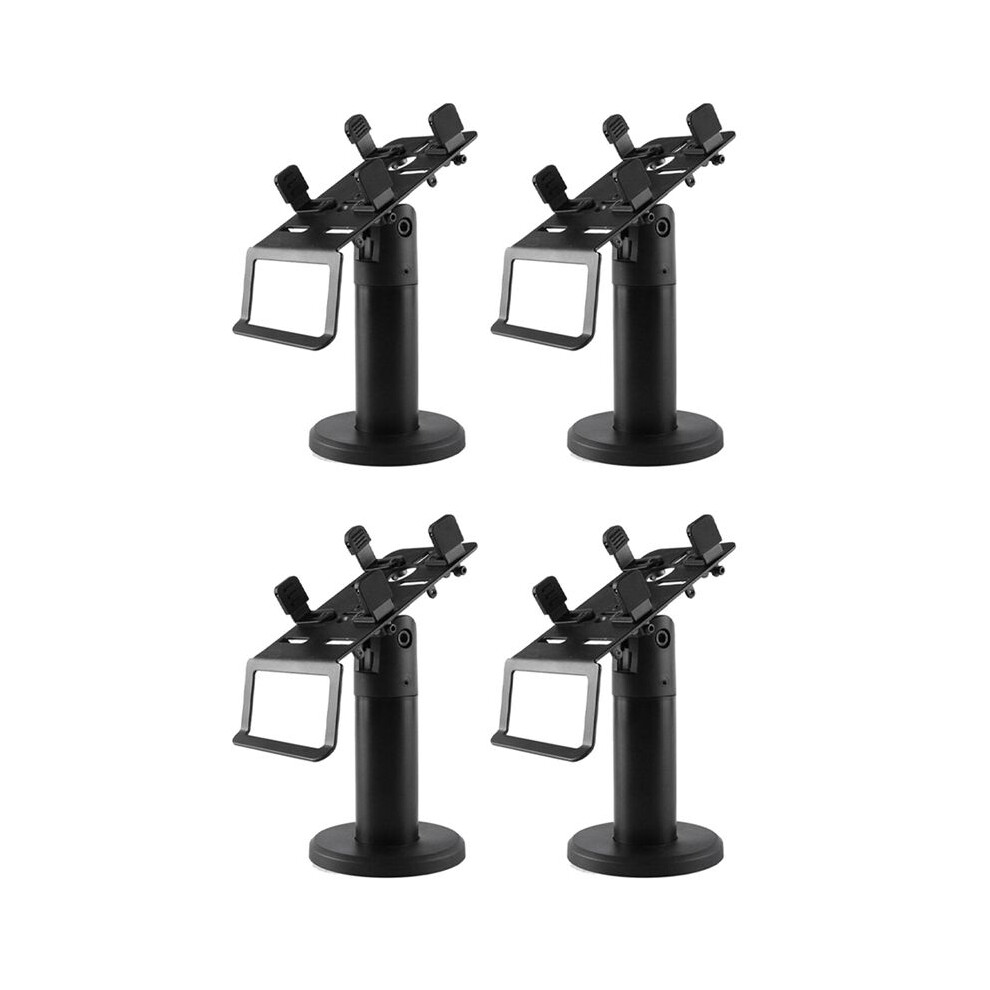 4X Pos Machine Stand 360 Degrees Rotatable Pos Display Cashier Display Holder Credit Card Machine Stand Counter Stand Black 6034170097335