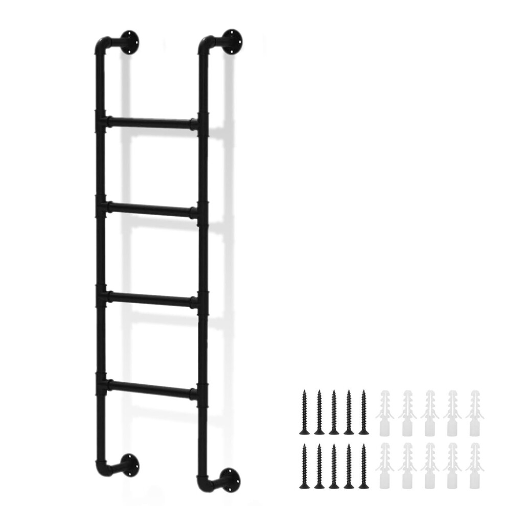 Fire Escape Ladder 131Cm Heavy Duty Metal For Basement Egress Attic And Bunk Bed Emergency 9455672212274