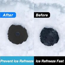 12x Ice Fishing Hole Covers -12 Inch Ice Fishing Hole Insulator Ice Fishing Accessories EVA Ice Hole Cover Lid Winter