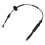 Cable de Palanca Selectora de Rango de TransmisióN AutomáTica Cable de TransmisióN de Control de Cambio 15268403 para  H2 2003-2007 1