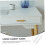 Under Mount Drawer Slides 2pcs Silent Cabinet Drawer Rails Easy Installation Durable Performance 4