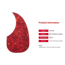 2X Gitara Akustyczna Pickguard Wzór Ozdobiona Samoprzylepna Naklejka Pick Guard na Akcesoria do Gitary Akustycznej -B