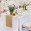 4X Table Runner 10 M X 30 cm Jute Table Runner Linen Jute Fabric, Table Runner Roll Table Decoration 7