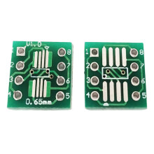 400PCS TSSOP8 SSOP8 SOP8 to DIP8 PCB SOP8 SOP Transfer Board DIP Pin Board Pitch Adapter