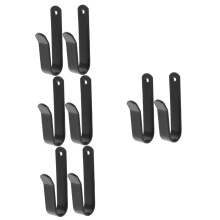 Surfboard Wall Rack and Skateboard Wall Mount Set, SpaceSaving Garage Storage Hooks, Easy Install