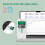 2X TempG04 USB Temperature Data Logger Export to CVS&PDF 32000 Points Capacity 4