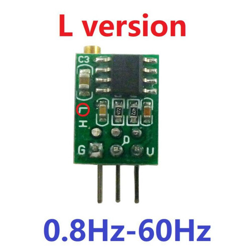 2X Adjustable Signal Generator TP354 NE555 Module Square Wave Pulse Generator Oscillator Output Signal Source 0.8Hz-60Hz 2