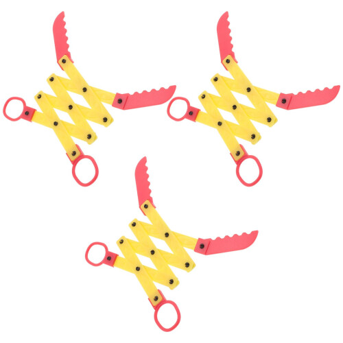 Robot Hand Gripper Kit with Foldable Mechanical Arm for STEM Education and School Projects, 3pcs