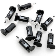 30Pcs Plastic Mounting Clip for 4 Way CPU Coolers 1155 775 CPU Heatsink Mount Pin Push Screw Cooler Fan Fastener