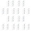 120X Bianco Anchor  Ago Cotone Ricamo Thread Floss Matasse per Cucire 1
