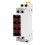2X -3R LED Three Phase Voltmeter  Digital Display Modular Voltage Meter 80-500VAC Din Rail V1 V2 V3 3