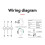2X -3R LED Three Phase Voltmeter  Digital Display Modular Voltage Meter 80-500VAC Din Rail V1 V2 V3 5