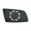 2X Left Door Wing Side Mirror Glass Heated with Backing Plate for  5 Series E60 E61 E63 E64 2003-2010 51167251649 3