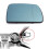 2X Left Door Wing Side Mirror Glass Heated with Backing Plate for  5 Series E60 E61 E63 E64 2003-2010 51167251649 5