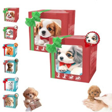Robot Dog with Voice and Motion Response, Lifelike Walking Puppy Pet Toy for Kids and Pretend Play