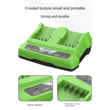 2X Li-Ion Battery Charger for Greenworks 24V Rechargeable Chainsaw Lithium Battery Electric Tool EU Plug