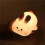 2X Rabbit Night Light,Cute Silicone Lamp, Dimmable Light  Bunny, Night Lamp,Rechargeable Bunny Nightlight 6