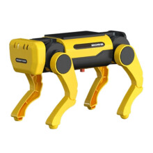 Solar Robot Dog DIY STEM Kit for Kids with Dual Power Mode and Realistic Walking Motion