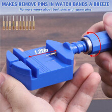 3X Watch Link Removal Tool Kit, Watch Band Sizing Tool Kit for Watch Bracelet Adjustment, Watch Pin Removal Tool,