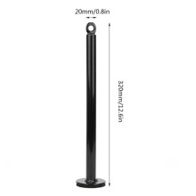 4X Gym Weight Pin Loading Rack Fitness Pulley Cable System Attachment Manubri Supporto per Bilanciere per Sollevamento Pesi-B