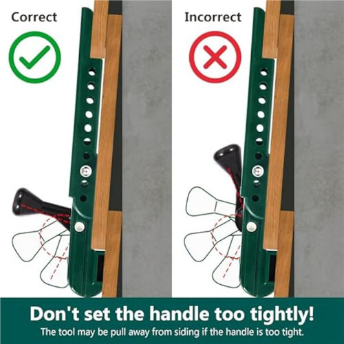 Fiber Cement Siding Installation Tools - 3/8 Inch Compatible Lap Gauge with Adjustable Reveals, 4 Pack 2