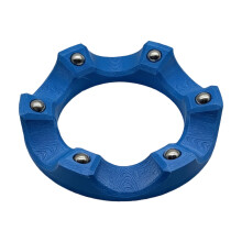 Stable Antislip Base Bowling Ball Stand for Safe Rotating-Blue